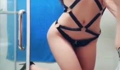 小情侣玩儿吊操.