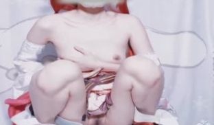 月色宝宝-cos不知火舞肛塞自慰月色宝宝 #co