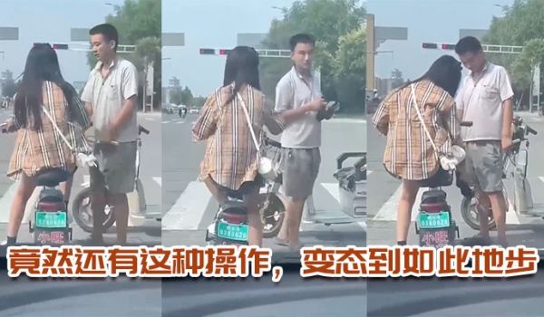 竟然还有这种操作，变态到如此地步，这小姐姐真配合