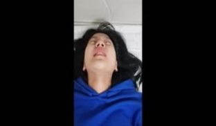 韩裔大学妹自拍流出 可爱脸蛋灵动大眼少女 认真给