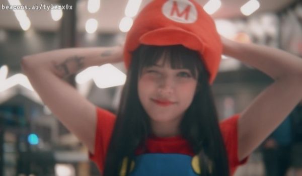 超级马里奥美女的暴露癖