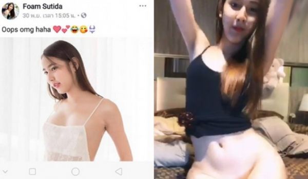 [东南亚] 泰国正妹主播~与干爹在线裸聊画面流出