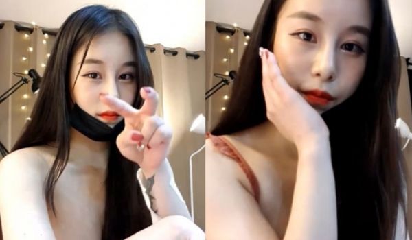 [韩国] 内衣裸聊~把爹爹们当朋友边抽菸边聊色~