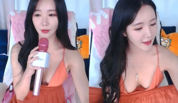 [韩国] 巨乳歌姬~露了不只半球给哥哥们看~