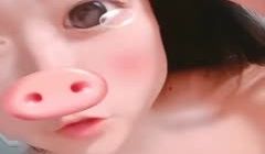 #直播_爆乳卡哇伊萌妹，小背心豹纹丁字裤，一流身