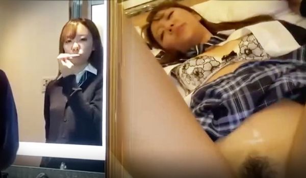 【第一视角】洗漱好要去上学的妹妹被我先操一顿
