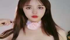 仙女不仅长得甜美颜值超高，完美的大奶，其他妹子望