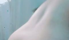 骚气横生女神范长发妹子魔鬼身材上天还给了一对大奶