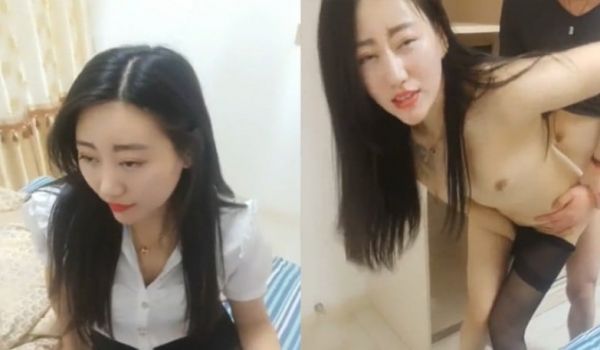 傲娇黑丝美女，再高冷最终还是连连求饶，完事后气质