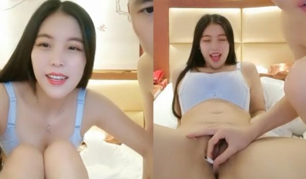 白皙长髮美女开战前表演鲍鱼抽菸~时而灿笑时而皱眉