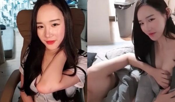 [韩国] 充满爱的泡泡~小情侣直播舔奶~还是我女