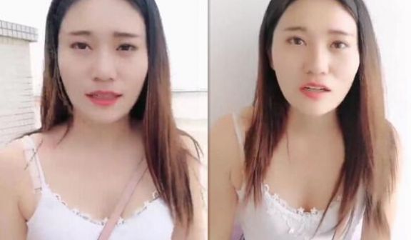 刘婷天台勾搭个正在晾床单的打工仔