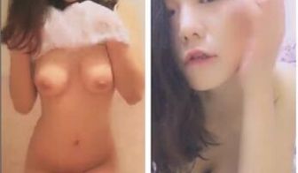 国民女神罕有全裸洗澡紫薇