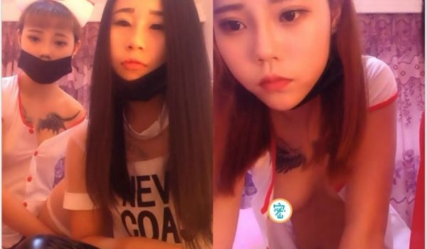 高颜值风骚三人主播轮流展示诱惑秀