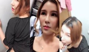 大奶网红曼曼和粉丝去优衣库体验一番