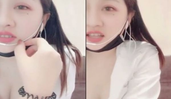 [中文主播外流]手机直播气质小美女主播床上大秀自