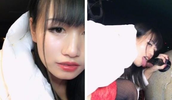 骚气魅心户外秀自行车上放道具JJ抽插车内肛塞震动