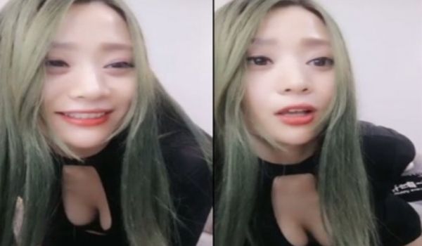 [中文主播外流] 颜值不错皮肤白皙绿发妹子自慰秀