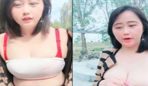 全网最牛B直播 妖姬宝宝 户外公园在大爷们面前露
