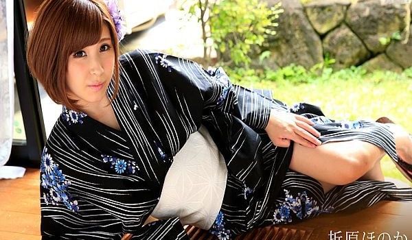 天然Hカップの浴衣美女に生ハメ中出し！