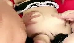 御姐精彩演绎，全程露脸群P淫乱，AV级大作嘴里叼