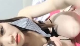 气质美女露逼情趣装护士装近距离特写