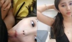 香港性感美女，跟男友在直播间的啪啪大秀.