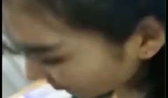 百度云泄密流出-财经大学性感美女校花和男友在教室