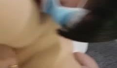 热恋小情侣露脸酒店日常性爱，细腻口交语言挑逗，女