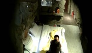 有情调知识文艺青年男女洞窟主题房啪啪长发气质眼镜