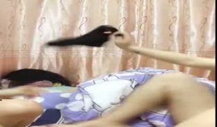 主播太缺男人了脸都上火这样了