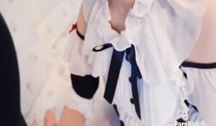 极品巨乳黑丝女仆制服，让主人好好疼爱一下吧，91