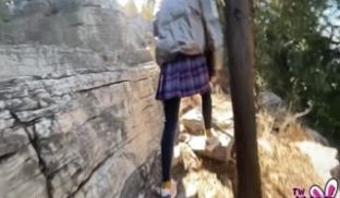 早起的兔子爬到山顶抑制不住索性来一炮