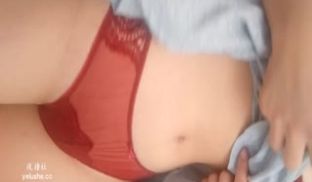 【全网首发】在校大二妹子芸儿灰色连体裙吊带内衣黑