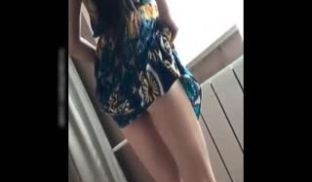 PANSI颜值高的模特女神思瑞最新2--吊带长裙
