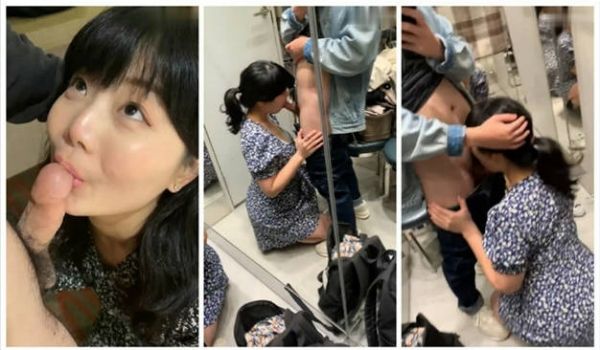 《百度云泄密》小伙和性欲旺盛的美女同事在商场的更