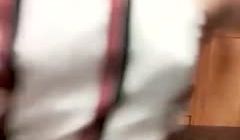理发店淫荡惊现骚气外漏极品美女理发店勾引发型师激
