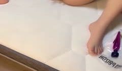 南宁18岁表妹-梦涵❤️： 跳蛋肉棒插完~下面好