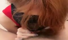 模特身材美腿小姐姐！蒙着眼镜舔屌！肉丝高跟鞋，扶