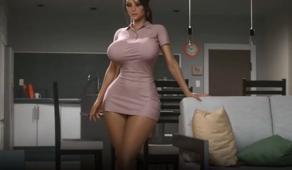 欧美巨乳熟女他的精液内射灌满了老婆的骚逼绿帽男的