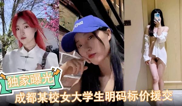 独家曝光成都某校女大学生明码标价援交陪玩伴游卖逼