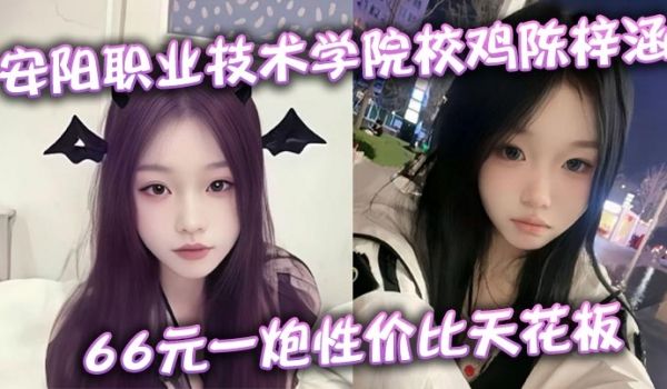 安阳职业技术学院校鸡陈梓涵 66元一炮性价比天花